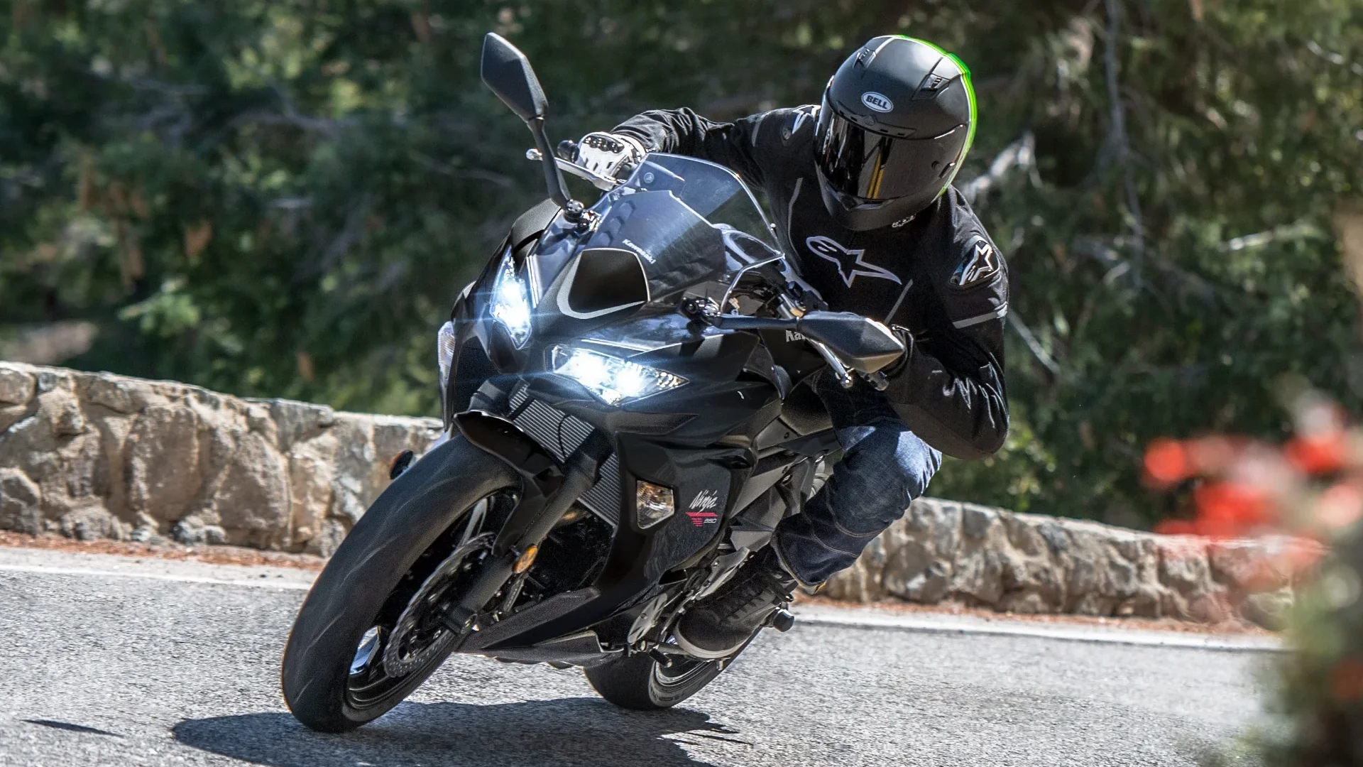 Kawasaki NINJA 650 ABS action