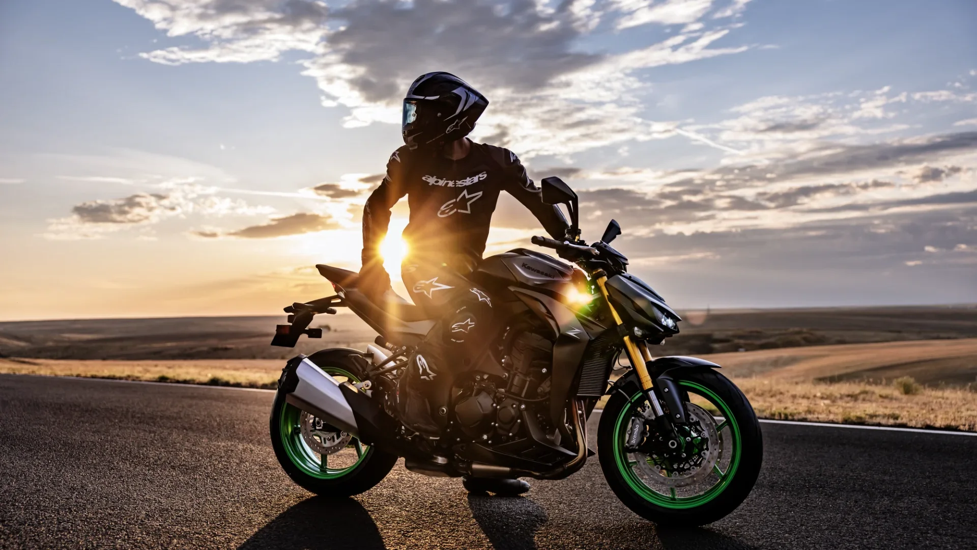 Kawasaki Z 1100 SE action