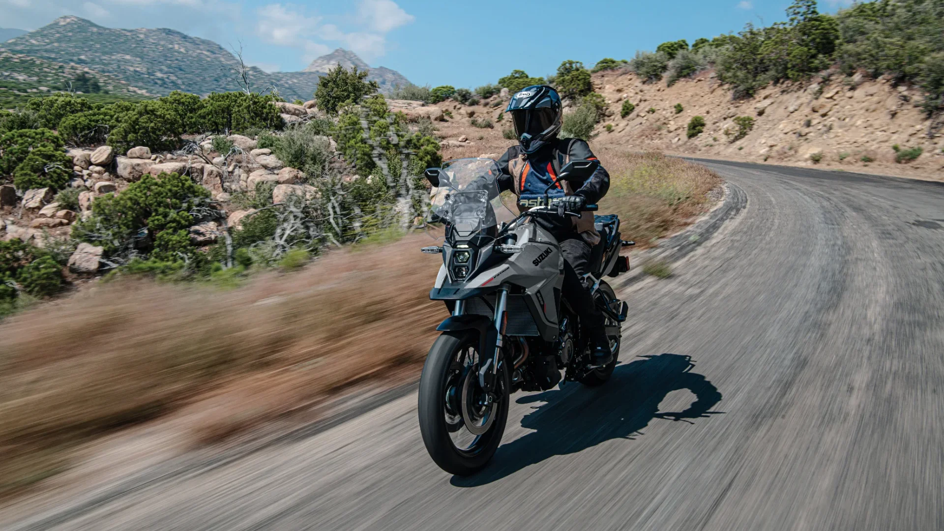 Suzuki V-STROM 800 action